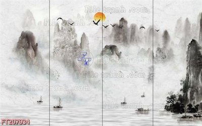 Tải file File in tranh tường 3D FT207934 (ảnh gốc) file TIFF