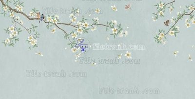 File in trần File in tranh tường 3D FT207971 (bản gốc) 5D