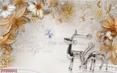 Chi tiết file ảnh File in tranh tường 3D FT208041 sắc nét