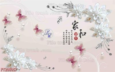 Tải file gốc File in tranh tường 3D FT208057 (bản PSD) gốc