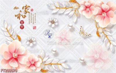File gốc File in tranh tường 3D FT208070 (cho in ấn) từ Filetranh.com