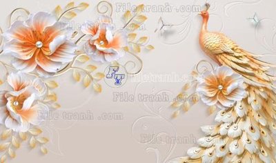 Download file tranh PSD File in tranh tường 3D FT208084 để chỉnh sửa