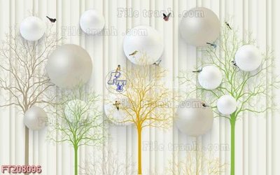 Download file gốc File in tranh tường 3D FT208096 (độ nét cao)