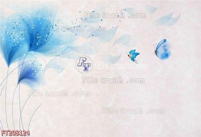 Ảnh mô tả file gốc in mica File in tranh tường 3D FT208124