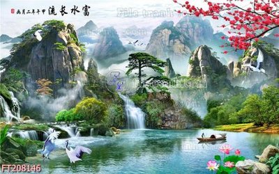 File gốc File in tranh tường 3D FT208146 (cho in ấn) từ Filetranh.com