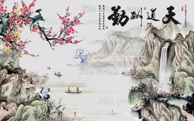 File gốc File in tranh tường 3D FT208160 (dành cho quảng cáo)