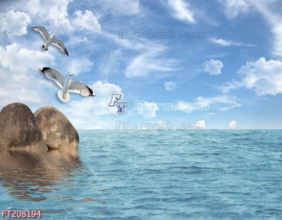 File gốc File in tranh tường 3D FT208194 (cho in 3D) độc đáo