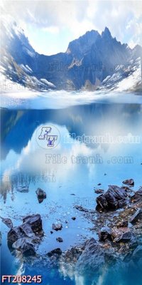 Download file File in tranh tường 3D FT208245 (gốc) in mica đèn LED