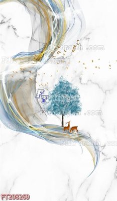 File ảnh gốc File in tranh tường 3D FT208269 không vỡ nét