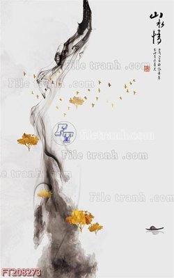 File gốc File in tranh tường 3D FT208273 (PNG) nền trong suốt