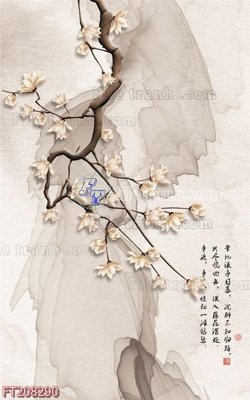 File in trần File in tranh tường 3D FT208290 (bản gốc 3D) sống động