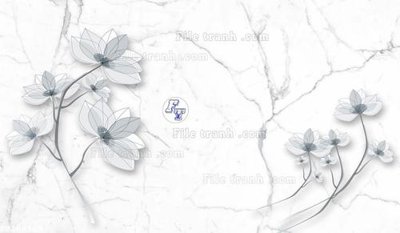 File in ấn File in tranh tường 3D FT208329 (bản gốc) chất lượng cao