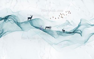 File tranh gốc File in tranh tường 3D FT208368 (sắc nét từng chi tiết)