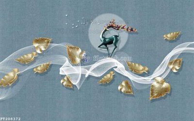 File gốc File in tranh tường 3D FT208372 (in 3D) cho trang trí