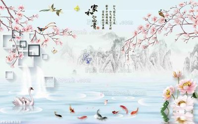 Tải file File in tranh tường 3D FT208388 (gốc) in tranh tráng gương