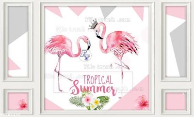 Download file tranh PSD File in tranh tường 3D FT208435 để chỉnh sửa