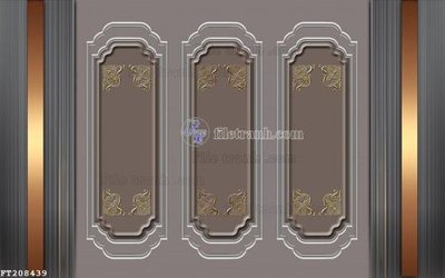 File PSD File in tranh tường 3D FT208439 (nguyên gốc) chất lượng cao