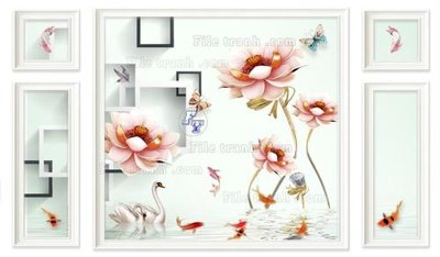 Tải file File in tranh tường 3D FT208476 (gốc) in nhanh