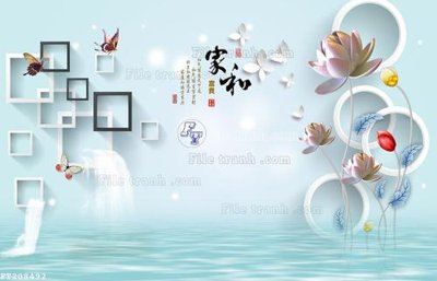 File tranh File in tranh tường 3D FT208492 (gốc) chủ đề trẻ em