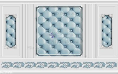 File tranh File in tranh tường 3D FT208500 (bản gốc) in lụa 5D