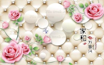 Download file gốc File in tranh tường 3D FT208526 (dùng cho in ấn)