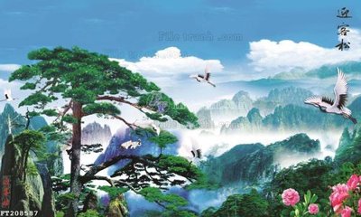 File tranh File in tranh tường 3D FT208587 (ảnh gốc) độc quyền