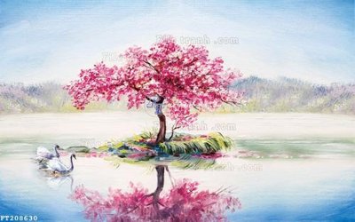 Chi tiết file gốc File in tranh tường 3D FT208630 (cho in tráng gương)