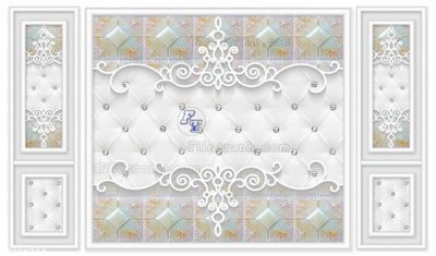 File gốc File in tranh tường 3D FT208713 (thiết kế) độc quyền