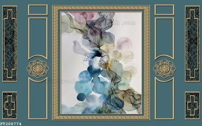 Tệp tin gốc File in tranh tường 3D FT208774 (chất lượng cao) File in tranh tường 3D FT208774