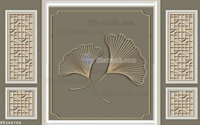 File gốc File in tranh tường 3D FT208789 (AI/EPS) cho in ấn