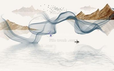 File gốc in ấn File in tranh tường 3D FT208854 chuẩn màu CMYK