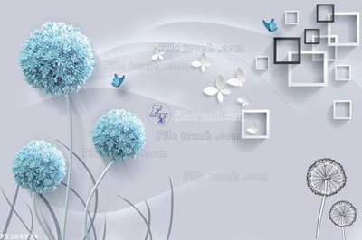 Tải file File in tranh tường 3D FT208934 (gốc) in ấn chất lượng