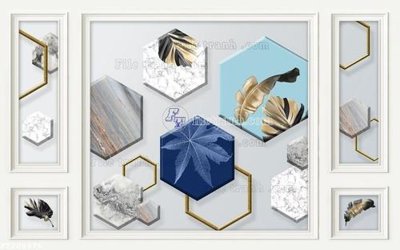 Cung cấp file tranh gốc File in tranh tường 3D FT208976 độc quyền