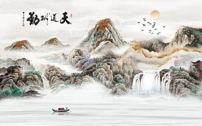 File PSD File in tranh tường 3D FT209021 (nguyên gốc) chất lượng cao