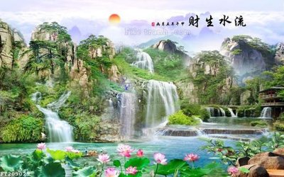 Cung cấp file tranh gốc File in tranh tường 3D FT209029 độc quyền