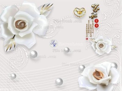 File PSD File in tranh tường 3D FT209065 (bản gốc) chất lượng nhất