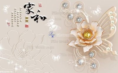 Tải file File in tranh tường 3D FT209074 (gốc) chủ đề tâm linh