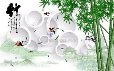 Ảnh gốc File in tranh tường 3D FT209087 (nét căng) in mica