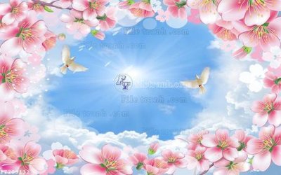 File in lụa File in tranh tường 3D FT209132 (chất lượng cao) File in tranh tường 3D FT209132