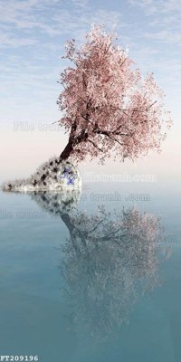 File gốc in ấn File in tranh tường 3D FT209196 (sẵn sàng tải về)