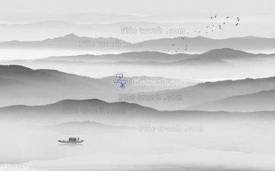 File tranh in trần 3D File in tranh tường 3D FT209236 (ảnh gốc)