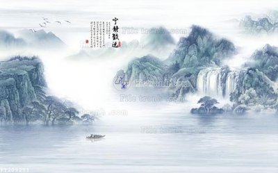 File tranh File in tranh tường 3D FT209251 (bản gốc) in lụa 5D