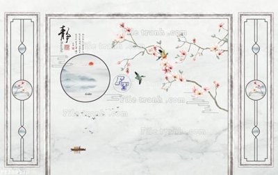 File tranh File in tranh tường 3D FT209270 (ảnh gốc) in trần 3D