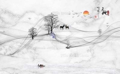 Chi tiết file ảnh File in tranh tường 3D FT209324 sắc nét