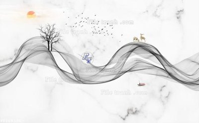 File gốc File in tranh tường 3D FT209325 (in tráng gương) nghệ thuật