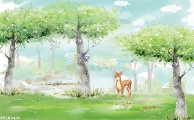 Tải file gốc File in tranh tường 3D FT209400 (để in lụa)