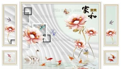 Tải file gốc File in tranh tường 3D FT209422 (bản PSD) chỉnh sửa được