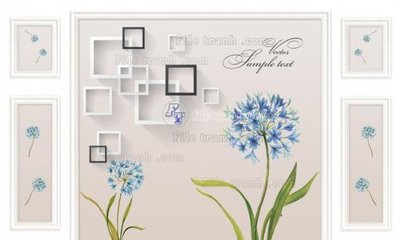 File gốc File in tranh tường 3D FT209432 (trang trí) phòng làm việc