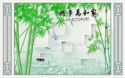 Tải file gốc File in tranh tường 3D FT209507 (in bạt) quảng cáo