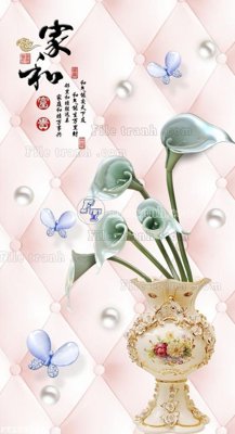 File gốc in ấn File in tranh tường 3D FT209582 chất lượng vượt trội